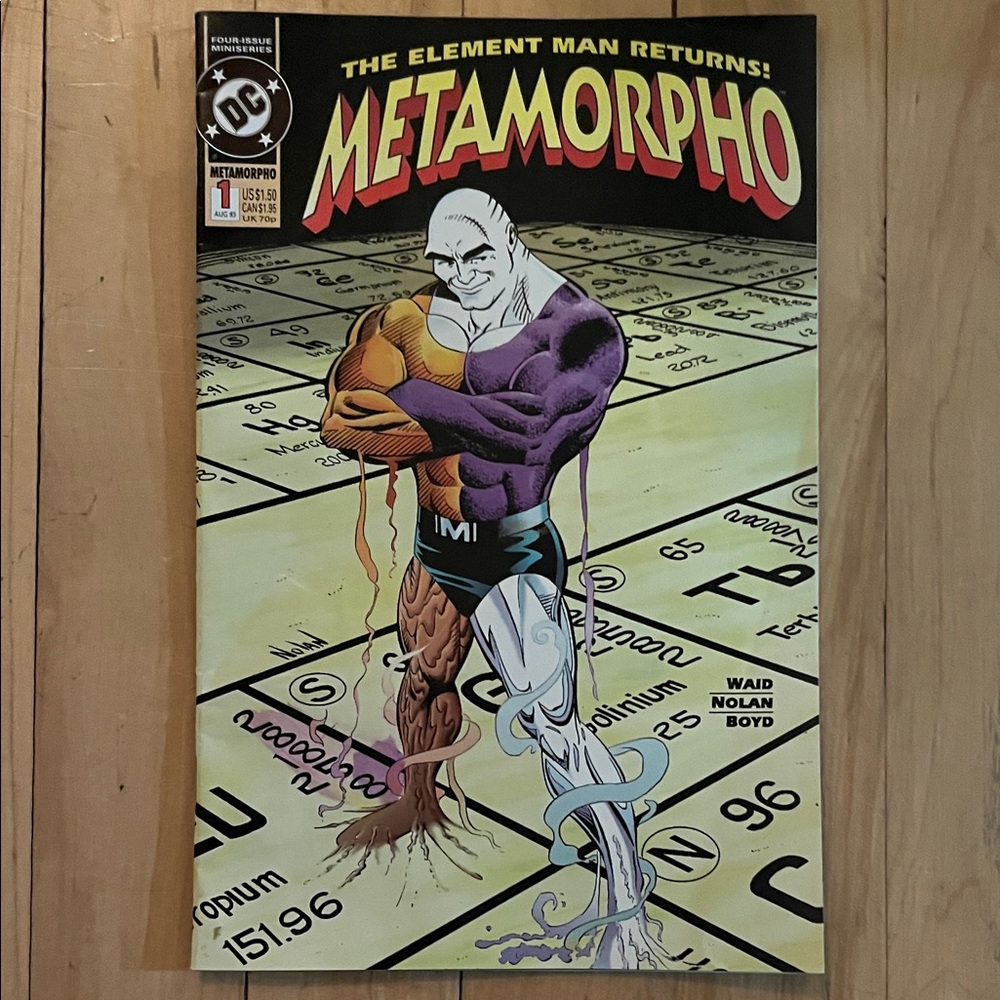 Vintage Metamorpho - The Element Man Returns Comic Book